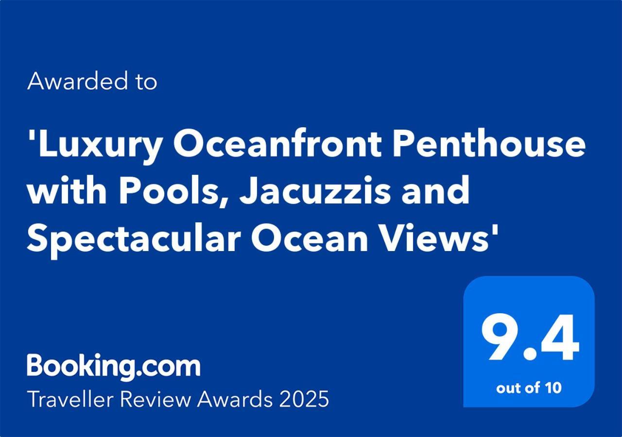 'Luxury Oceanfront Penthouse With Pools, Jacuzzis And Spectacular Ocean Views' Apartment Rosarito Exterior photo